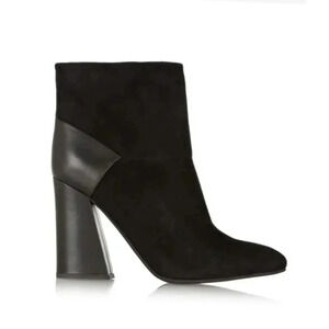 Chloe Block Heel Suede Boots